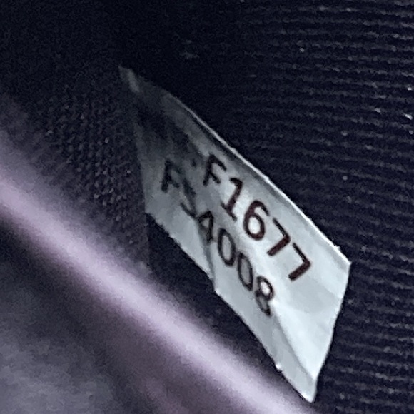 Coach Soft Wallet In Crossgrain Leather Dark Purple w Gold Hardware #F54008 - Picture 13 of 16